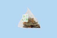 PET pyramid tea bag in roll